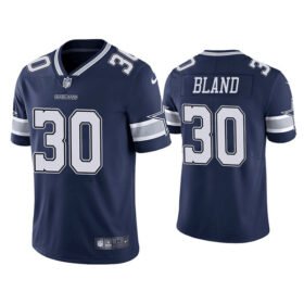 Navy Dallas Cowboys #30 DaRon Bland Vapor Limited Stitched Jersey - DLC212