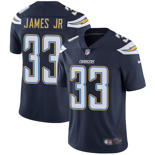 Nike Chargers #33 Derwin James Jr Navy Blue Team Color Stitched NFL Vapor Untouchable Limited Jersey - LCJ192