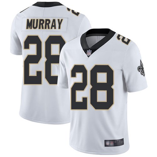 Nike Saints #28 Latavius Murray White Stitched NFL Vapor Untouchable Limited Jersey - NOS251