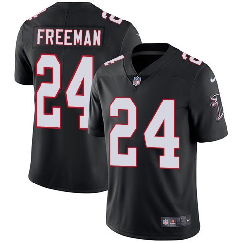 Nike Falcons #24 Devonta Freeman Black Alternate Stitched NFL Vapor Untouchable Limited Jersey - AFJ244