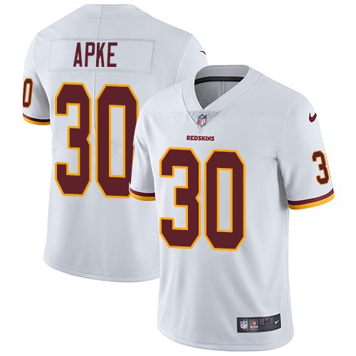 Nike Redskins #30 Troy Apke White Stitched NFL Vapor Untouchable Limited Jersey - WAC81