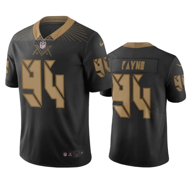 Washington Redskins #94 Da Ron Payne Black Vapor Limited City Edition NFL Jersey - WAC201