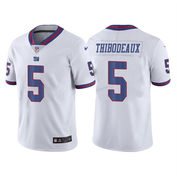 White New York Giants #5 Kayvon Thibodeaux Vapor Untouchable Limited Stitched Jersey - NYG42