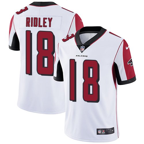 Nike Falcons #18 Calvin Ridley White Stitched NFL Vapor Untouchable Limited Jersey - AFJ145