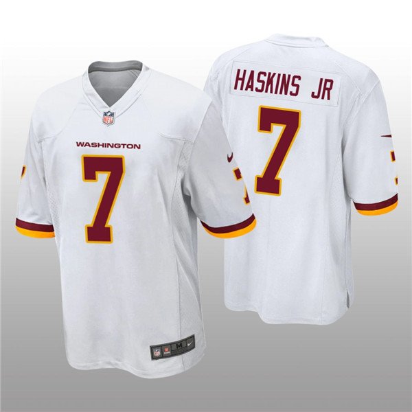 Washington Football Team White #7 Dwayne Haskins Jr. Vapor Untouchable Limited Stitched Jersey - WAC149