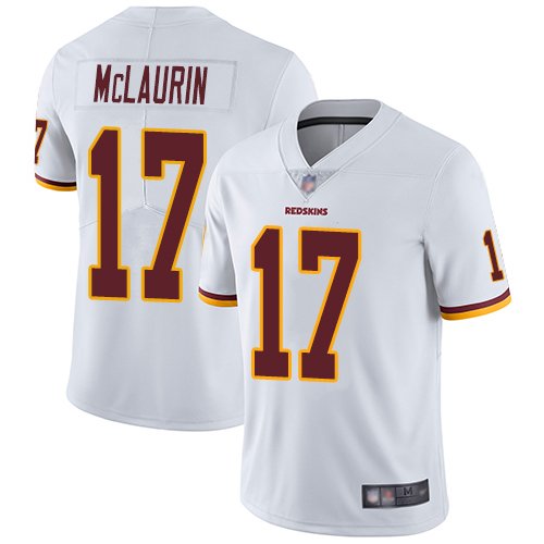 Nike Redskins #17 Terry McLaurin White Stitched NFL Vapor Untouchable Limited Jersey - WAC95