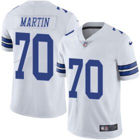 Nike Cowboys #70 Zack Martin White Stitched NFL Vapor Untouchable Limited Jersey - DLC168