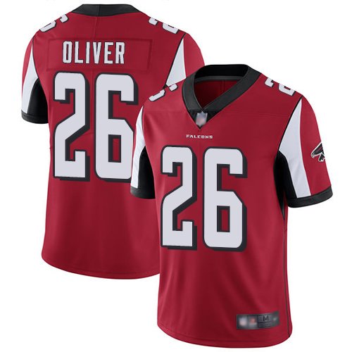 Nike Falcons #20 Isaiah Oliver Red Team Color Stitched NFL Vapor Untouchable Limited Jersey - AFJ240