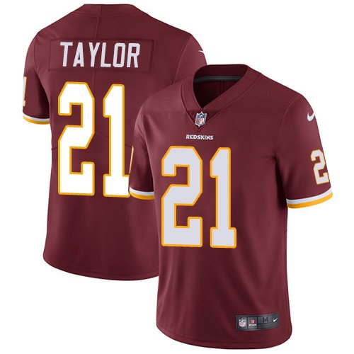 Nike Redskins #21 Sean Taylor Burgundy Red Team Color Stitched NFL Vapor Untouchable Limited Jersey - WAC78