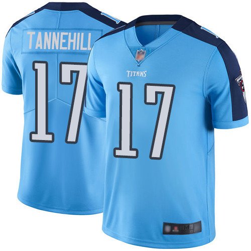 Tennessee Titans #17 Ryan Tannehill 2019 Light Blue Vapor Untouchable Limited Stitched NFL Jersey - TNT199