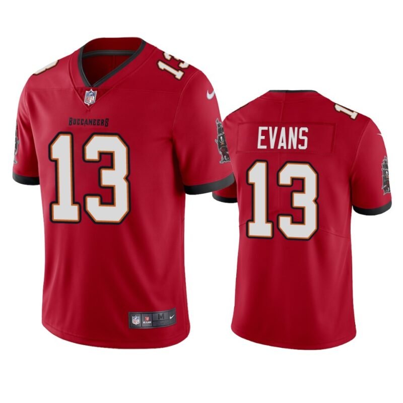 Tampa Bay Buccaneers #13 Mike Evans 2020 Red Vapor Untouchable Limited Stitched NFL Jersey - TBB179