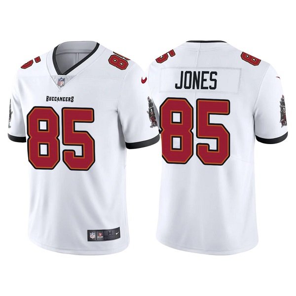White Tampa Bay Buccaneers #85 Julio Jones Vapor Untouchable Limited Stitched Jersey - TBB77