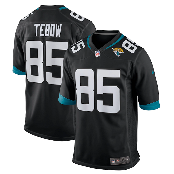 Black Jacksonville Jaguars  #85 Tim Tebow 2021 NFL Draft Vapor Untouchable Limited Stitched Jersey - JVG141