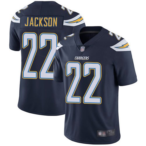 Nike Chargers #22 Justin Jackson Navy Blue Team Color Stitched NFL Vapor Untouchable Limited Jersey - LCJ160