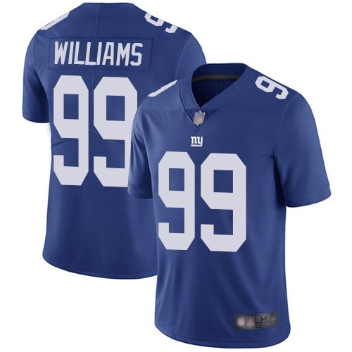 Nike Giants #99 Leonard Williams Royal Blue Team Color Stitched NFL Vapor Untouchable Limited Jersey - NYG14