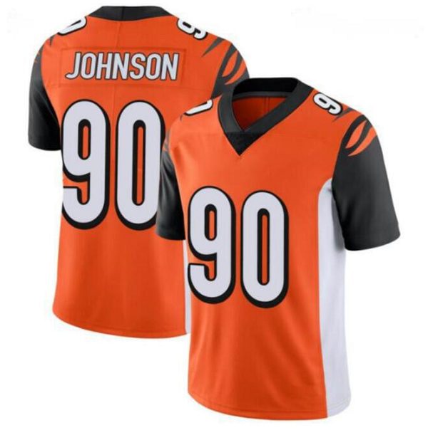 Orange Cincinnati Bengals #90 Michael Johnson Vapor Untouchable Limited Stitched Jersey - CCB163