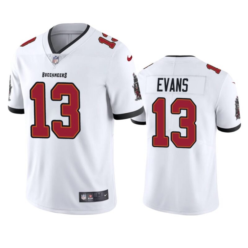 Tampa Bay Buccaneers #13 Mike Evans 2020 White Vapor Untouchable Limited Stitched NFL Jersey - TBB106