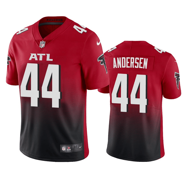 Red Atlanta Falcons #44 Troy Andersen Vapor Untouchable Limited Stitched Jersey - AFJ174