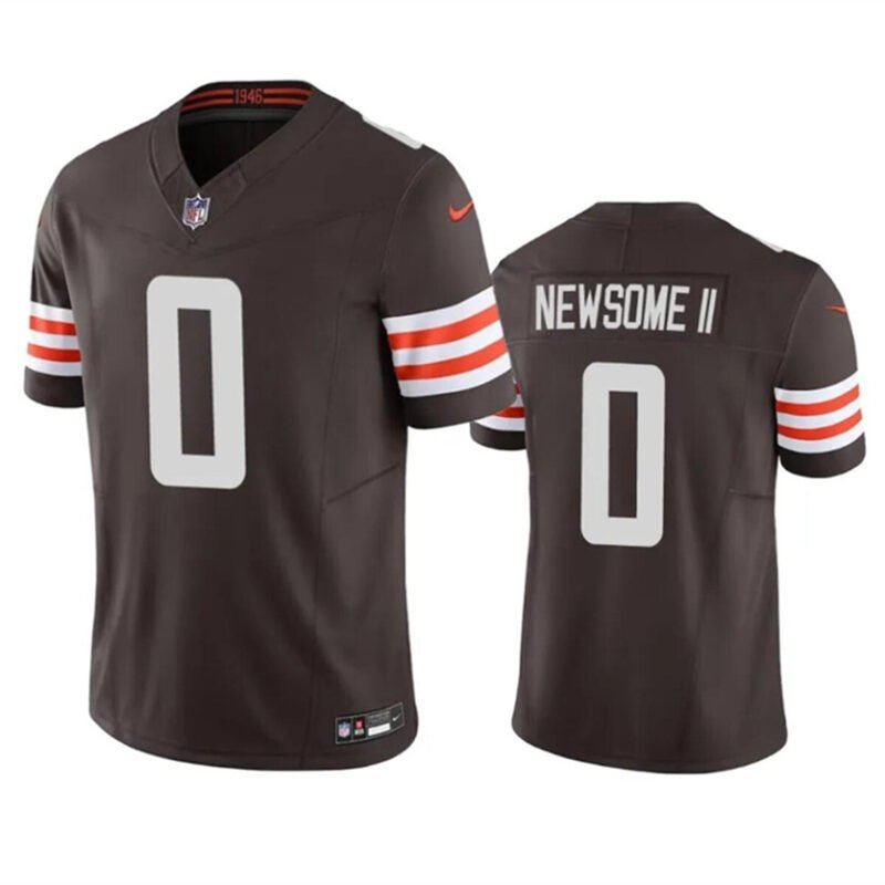 Brown Cleveland Browns #0 Greg Newsome II 2023 F.U.S.E. Vapor Untouchable Limited Stitched Jersey - CLB224