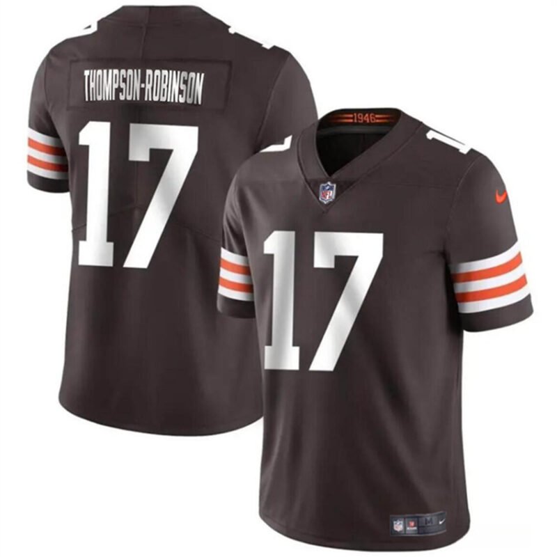 Brown Cleveland Browns #17 Dorian Thompson-Robinson Vapor Untouchable Limited Stitched Jersey - CLB265
