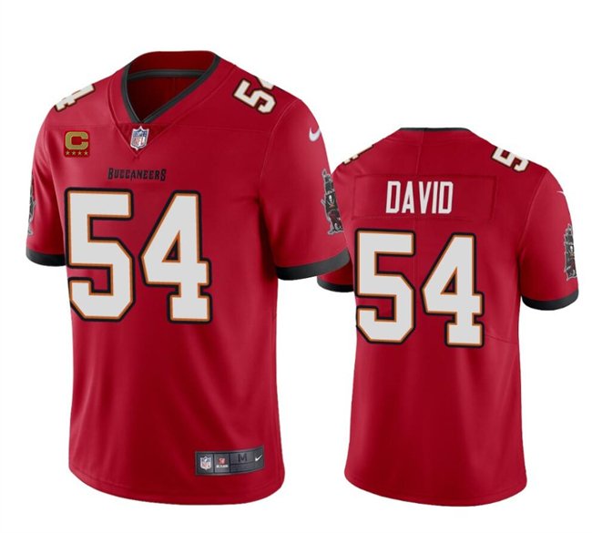 Red Tampa Bay Buccaneers #54 Lavonte David 2024 With 4-Star C Patch Vapor Untouchable Limited Stitched NFL Jersey - TBB95