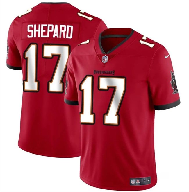 Red Tampa Bay Buccaneers #17 Sterling Shepard Vapor Limited Stitched Jersey - TBB104