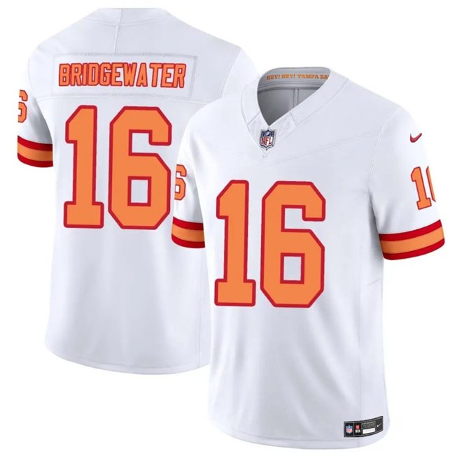 White Tampa Bay Buccaneers #16 Teddy Bridgewater 2025 F.U.S.E. Vapor Limited Stitched Jersey - TBB144