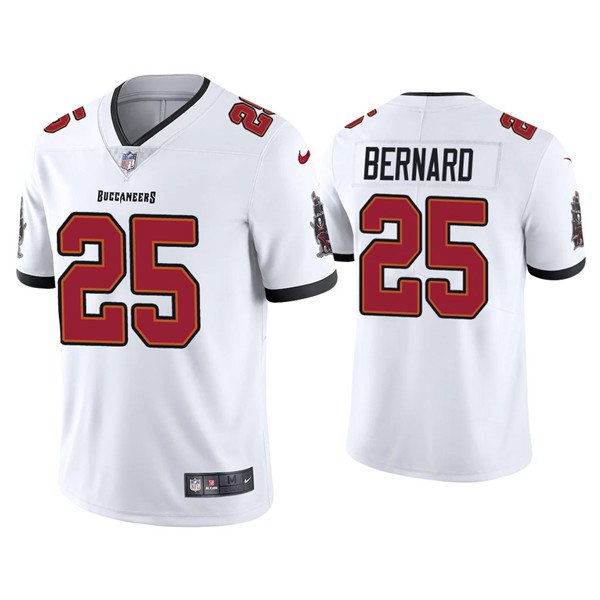 White Tampa Bay Buccaneers #25 Giovani Bernard Vapor Untouchable Limited Stitched Jersey - TBB65