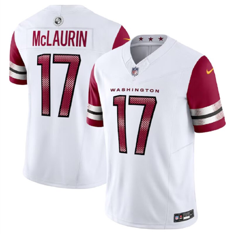 White Washington Commanders #17 Terry McLaurin 2023 F.U.S.E. Vapor Limited Stitched Football Jersey - WAC88