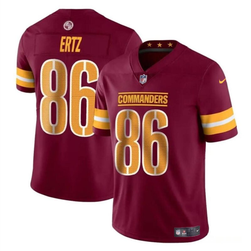 Burgundy Washington Commanders #86 Zach Ertz Vapor Limited Stitched Football Jersey - WAC128