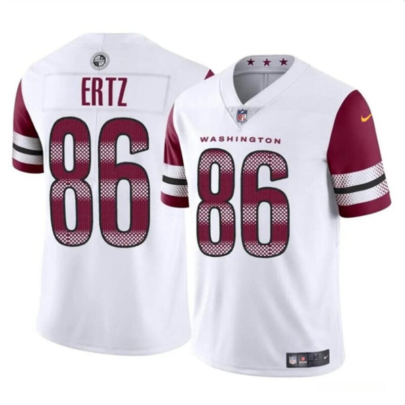 White Washington Commanders #86 Zach Ertz Vapor Limited Stitched Football Jersey - WAC136