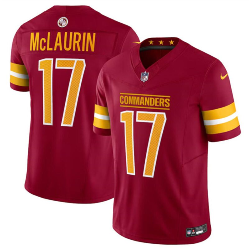 Burgundy Washington Commanders #17 Terry McLaurin 2024 F.U.S.E Vapor Limited Stitched Football Jersey - WAC100