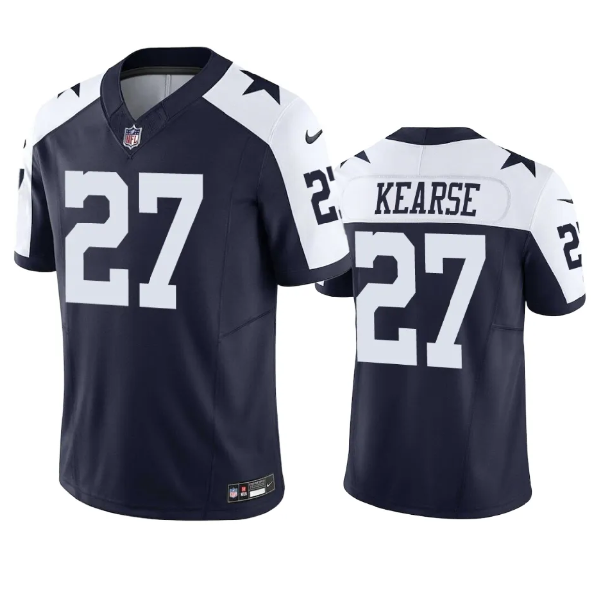 Navy Dallas Cowboys #27 Jayron Kearse 2023 F.U.S.E. Vapor Limited Stitched Football Jersey - DLC118