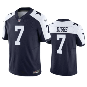 Navy Dallas Cowboys #7 Trevon Diggs 2023 F.U.S.E. Vapor Limited Stitched Football Jersey - DLC437