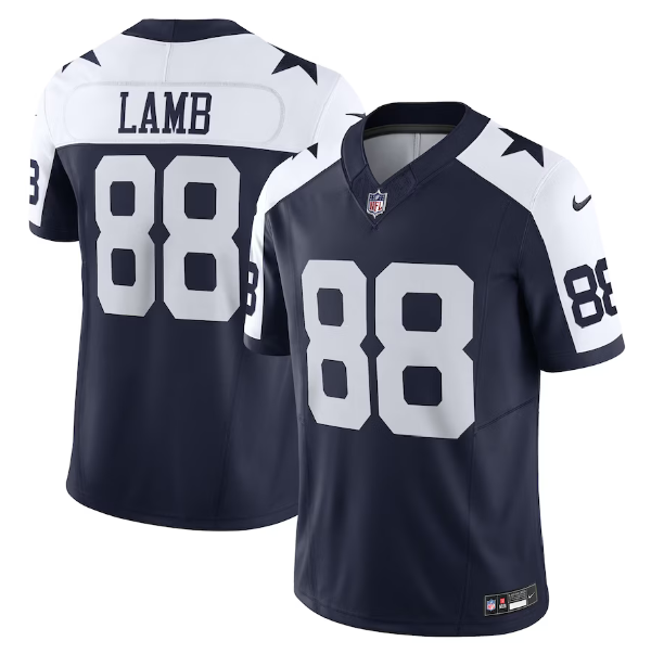 Navy Dallas Cowboys #88 CeeDee Lamb 2023 F.U.S.E. Vapor Untouchable Stitched Football Jersey - DLC351