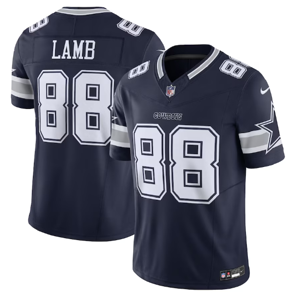 Navy Dallas Cowboys #88 CeeDee Lamb 2023 F.U.S.E. Vapor Untouchable Stitched Football Jersey - DLC274