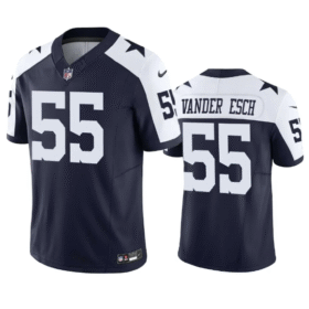 Navy Dallas Cowboys #55 Leighton Vander Esch 2023 F.U.S.E. Vapor Limited Stitched Football Jersey - DLC52