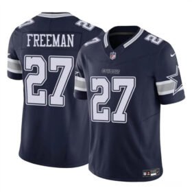 Navy Dallas Cowboys #27 Royce Freeman 2023 F.U.S.E Vapor Untouchable Limited Stitched Football Jersey - DLC220