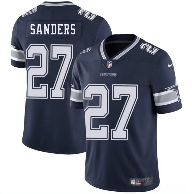 Navy Blue Dallas Cowboys #27 Miles Sanders 2025 Vapor Untouchable Limited Stitched Football Jersey - DLC145