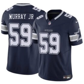 Navy Dallas Cowboys #59 Kenneth Murray JR 2025 F.U.S.E Vapor Untouchable Limited Stitched Football Jersey - DLC154