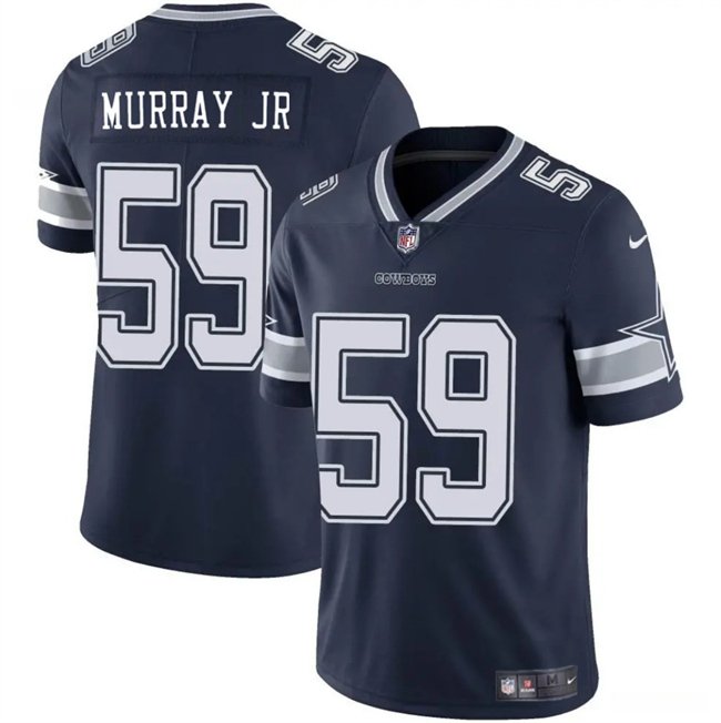 Navy Blue Dallas Cowboys #59 Kenneth Murray JR 2025 Vapor Untouchable Limited Stitched Football Jersey - DLC420