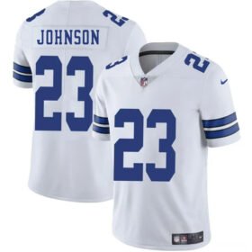 White Dallas Cowboys #23 Buddy Johnson 2025 Vapor Untouchable Limited Stitched Football Jersey - DLC454
