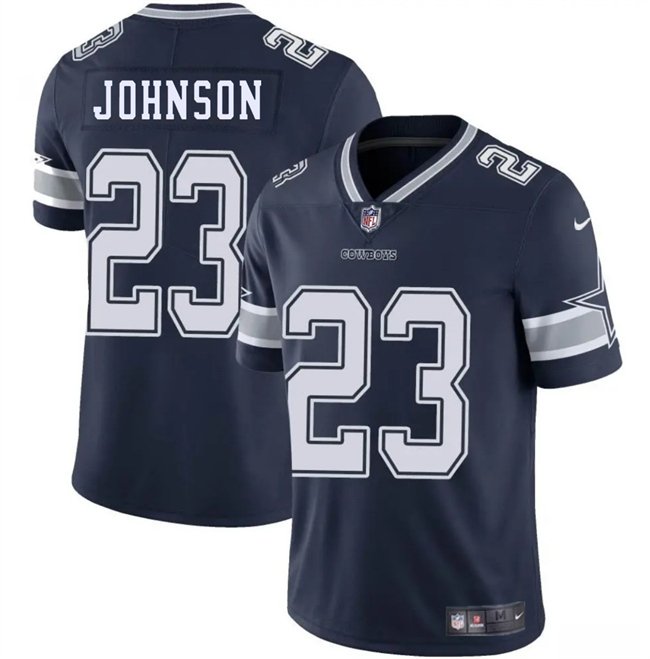 Navy Blue Dallas Cowboys #23 Buddy Johnson 2025 Vapor Untouchable Limited Stitched Football Jersey - DLC93