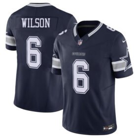 Navy Dallas Cowboys #6 Donovan Wilson 2025 F.U.S.E Vapor Untouchable Limited Stitched Football Jersey - DLC248