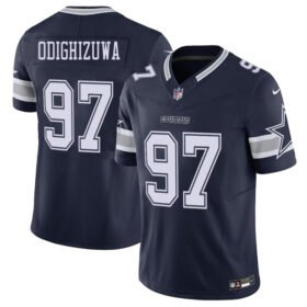Navy Dallas Cowboys #97 Osa Odighizuwa 2025 F.U.S.E Vapor Untouchable Limited Stitched Football Jersey - DLC68