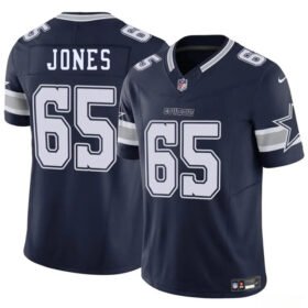 Navy Dallas Cowboys #65 Robert Jones 2025 F.U.S.E Vapor Untouchable Limited Stitched Football Jersey - DLC157