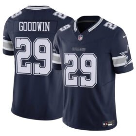 Navy Dallas Cowboys #29 C.J. Goodwin 2025 F.U.S.E Vapor Untouchable Limited Stitched Football Jersey - DLC481