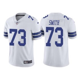 White Dallas Cowboys #73 Tyler Smith Vapor Limited Stitched Jersey - DLC229