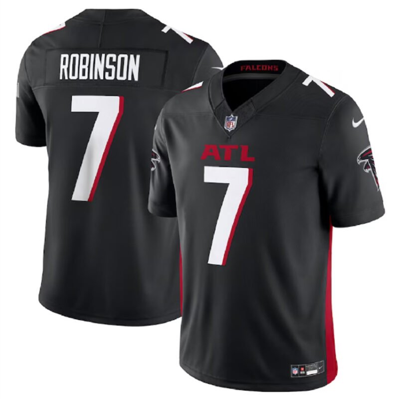 Black Atlanta Falcons #7 Bijan Robinson 2023 F.U.S.E. Vapor Untouchable Limited Stitched Football Jersey - AFJ177