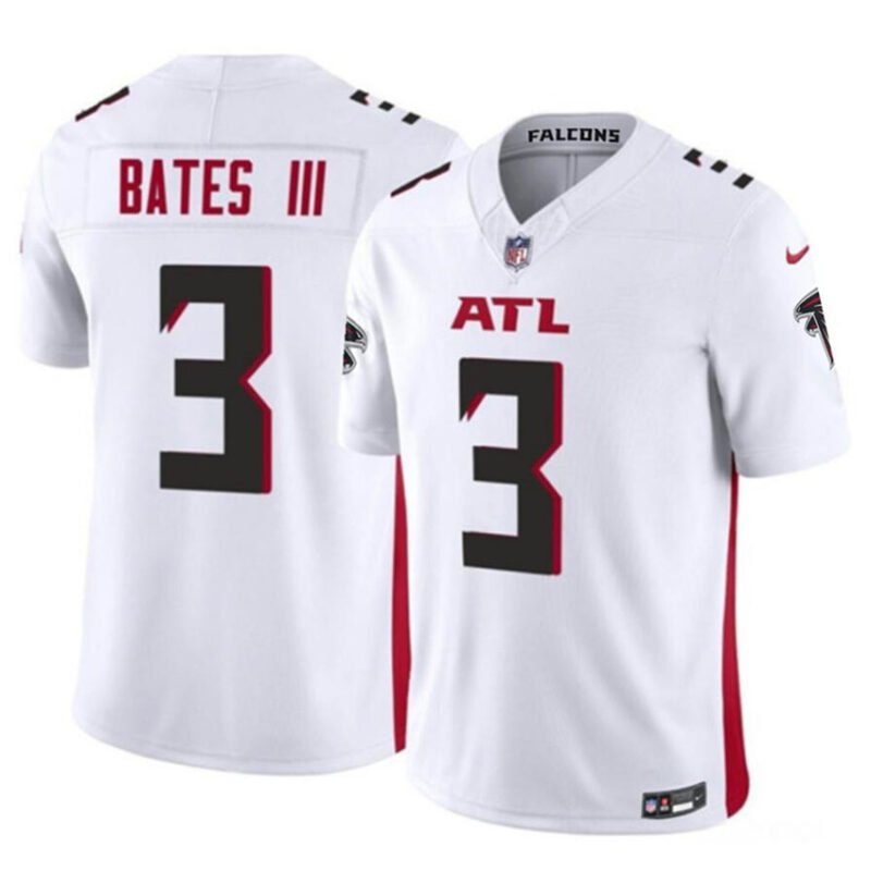 White Atlanta Falcons #3 Jessie Bates III 2023 F.U.S.E. Vapor Untouchable Limited Stitched Football Jersey - AFJ123